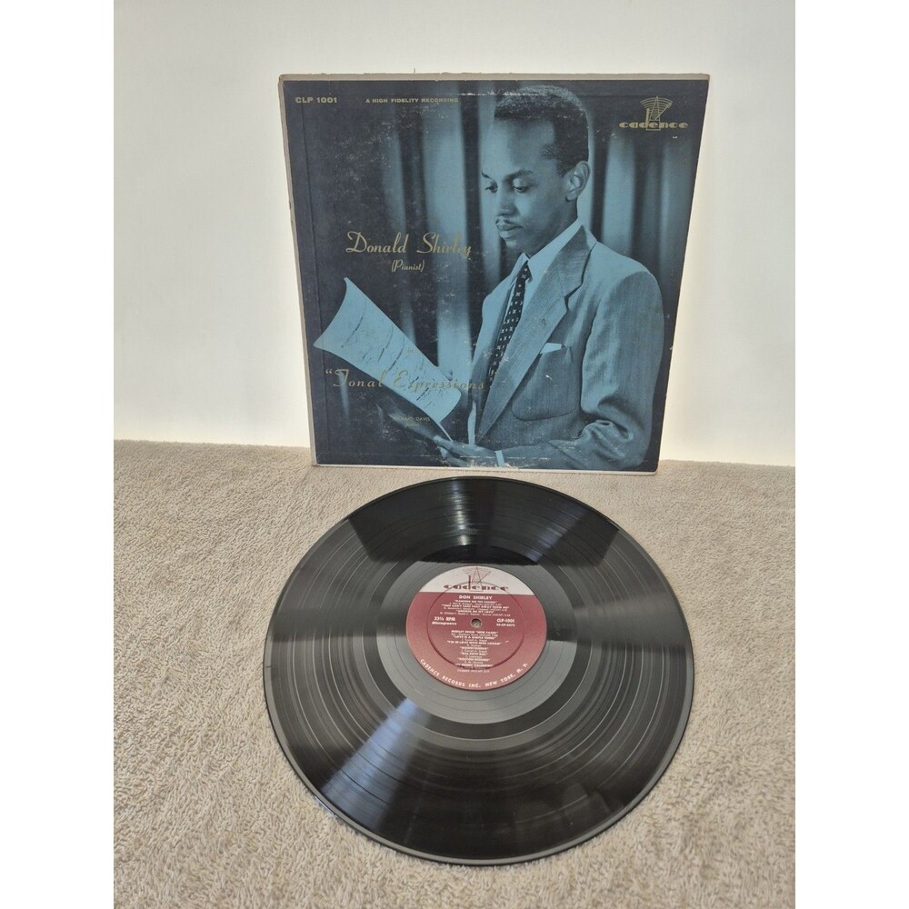 Vintage Vinyl LP- Donald Shirley- Tonal Expressions- Cadence CLP 1001